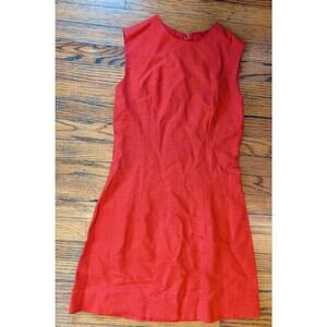 Vintage Vicky Petite Red Mini Dress Women's Juniors XS Union Made